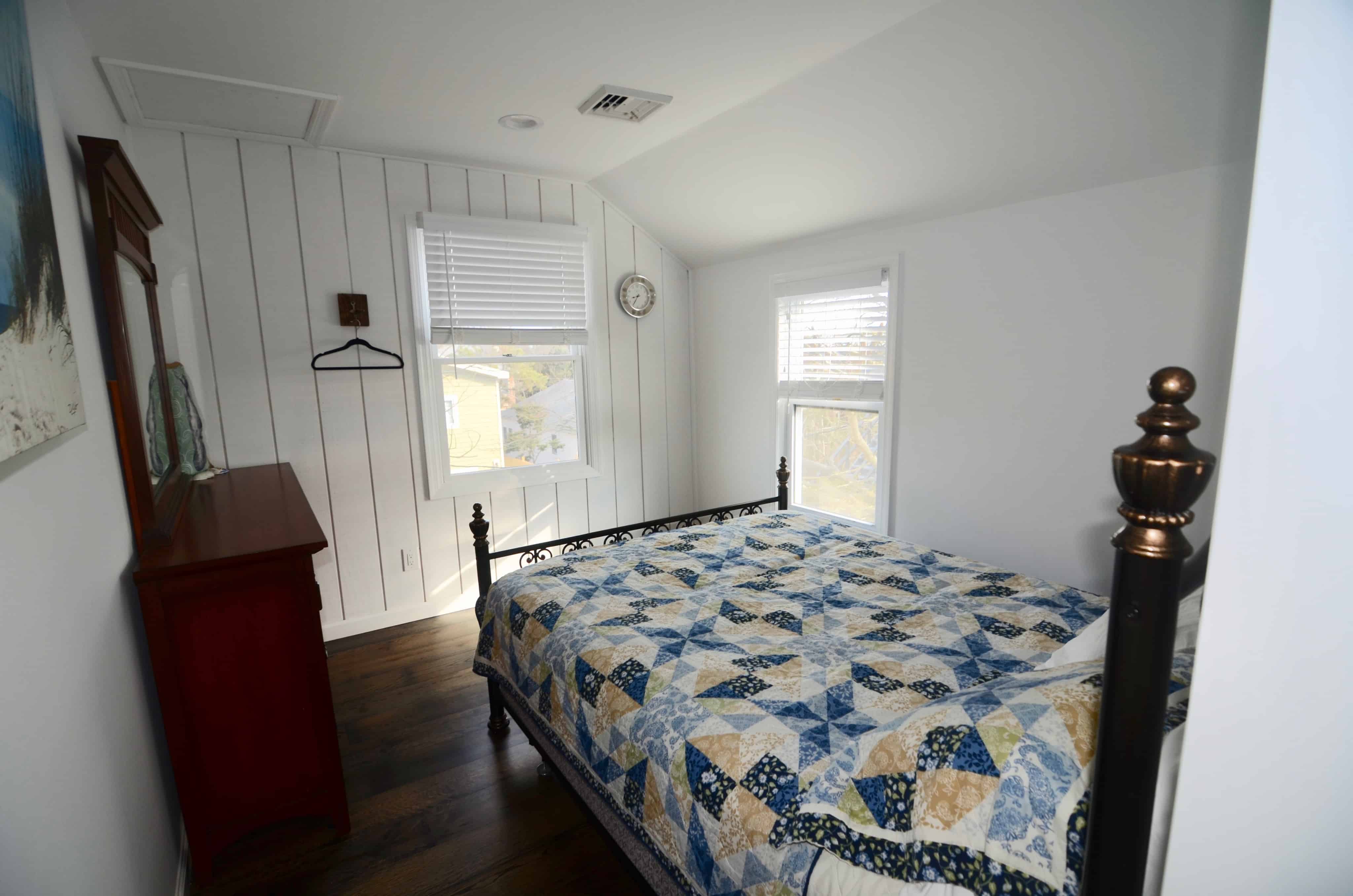 bedroom in fire island rental home Fire Island Beach House Rentals